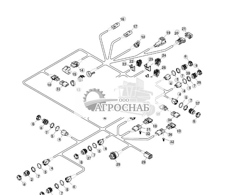 Primary Center Wiring Harness ( - 775100) - ST903991 55.jpg